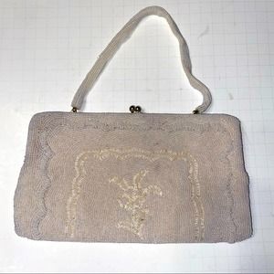 VNTG all beaded 80s mini bag